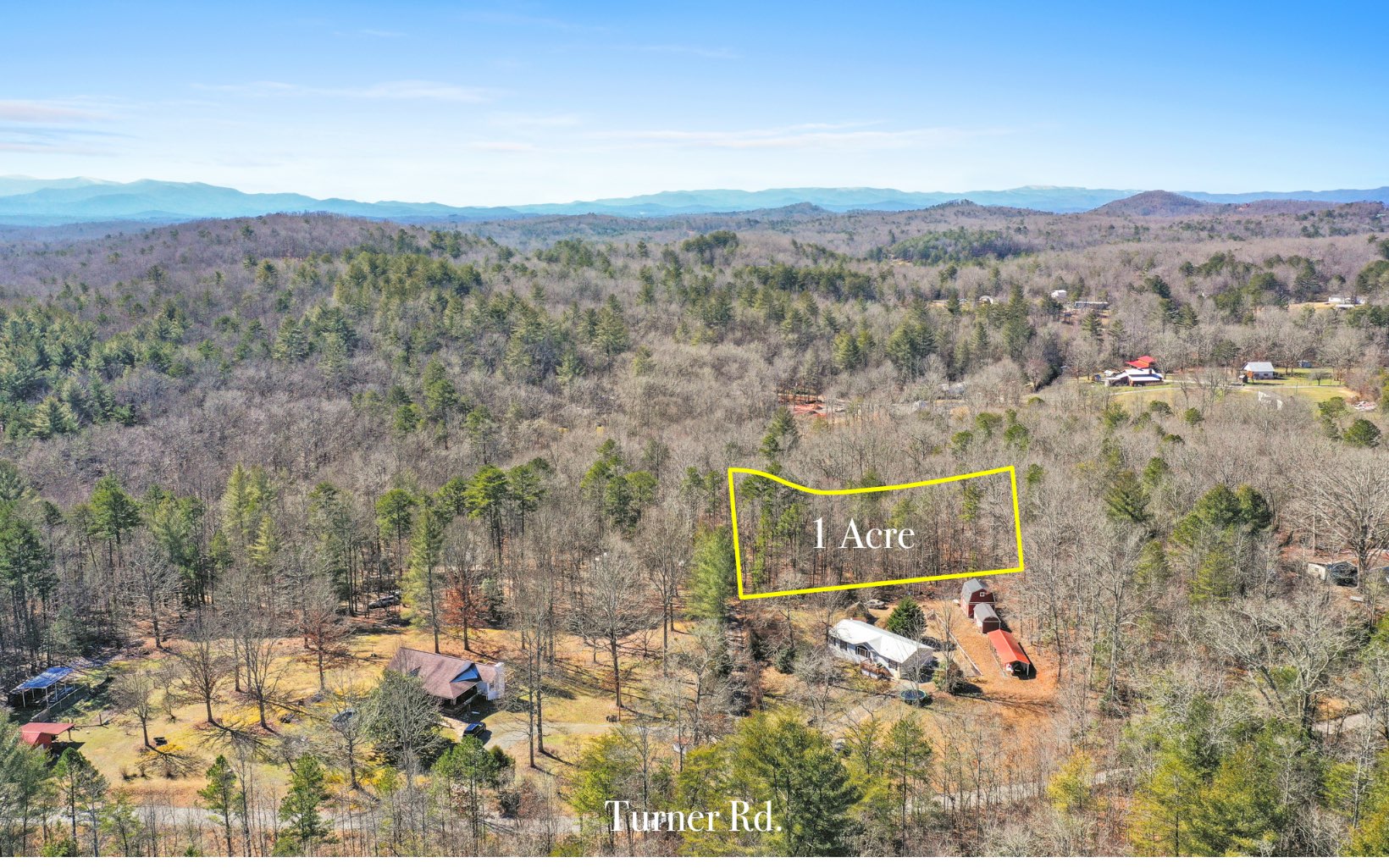 Conveniently tucked away between the beautiful mountain towns of Blue Ridge, Mineral Bluff, Blairsville and Murphy, NC.This 1 Acre Level lot is perfect to build that new homestead.