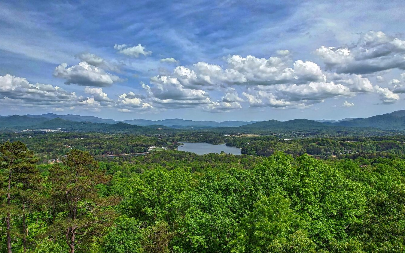 -MOTIVATED SELLER- Here is your chance to build in Blairsville's newest Lake Community on beautiful Lake Nottely! This 1.18 acre southeastern facing lot has year round mountain & lake views. The terrain is sloping, but not steep. Would be a perfect basement lot. Unique lot for this development with larger road frontage for more space between homes. Highland Park offers lake access, paved roads, amazing mountain & lake views, fiber optic internet, underground utilities (power/water) & gated access. The clubhouse is lakefront with a salt water infinity pool, full kitchen, outdoor fireplace, lots of decking overlooking the lake, exercise room, theatre room, childrens play room, pool table/game room & boat slips. This is the place to live! Low HOA is only $600/year! Less than 5 minutes back to Blairsville. The county offers hiking access to the Appalachian Trail, waterfalls, Vogel State Park, Meeks Park, Brasstown Bald (GA's highest mountain) and lots of other hiking trails. We also have a wonderful Farmers Market, great restaurants, quaint shops around the historic square, 2 golf courses, wineries & a short drive to the casino in Murphy, NC!