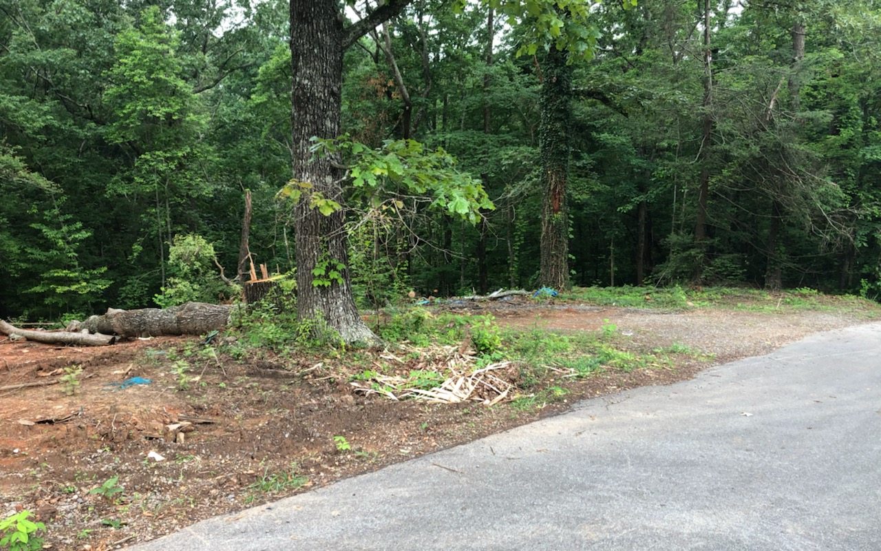 PRICE IMPROVEMENT: OWNER SAYS SELL!! Lot within 5 miles of Blue Ridge & Morganton. Ready for your Dream Home, City Water, Partial concrete pad where home was originally located. There is a septic tank on the property although, there is no record so just in case the lot has been soil tested for septic. Paved Road frontage with a seasonal view. Easy restrictions and NO HOA FEES.