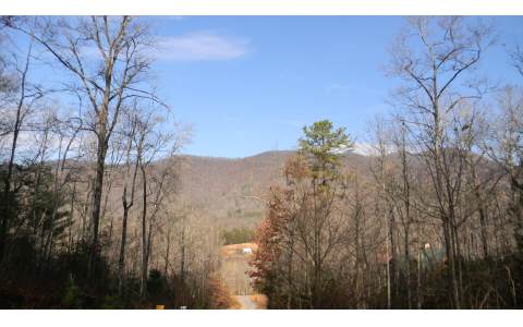 UNIQUE NORTH GEORGIA MOUNTAIN LAND! A special tract offering a three sided mountain view of protected national forest. Own your own 1.7 +/- acres in the mountains. Beautiful, gentle sloping, building lot.