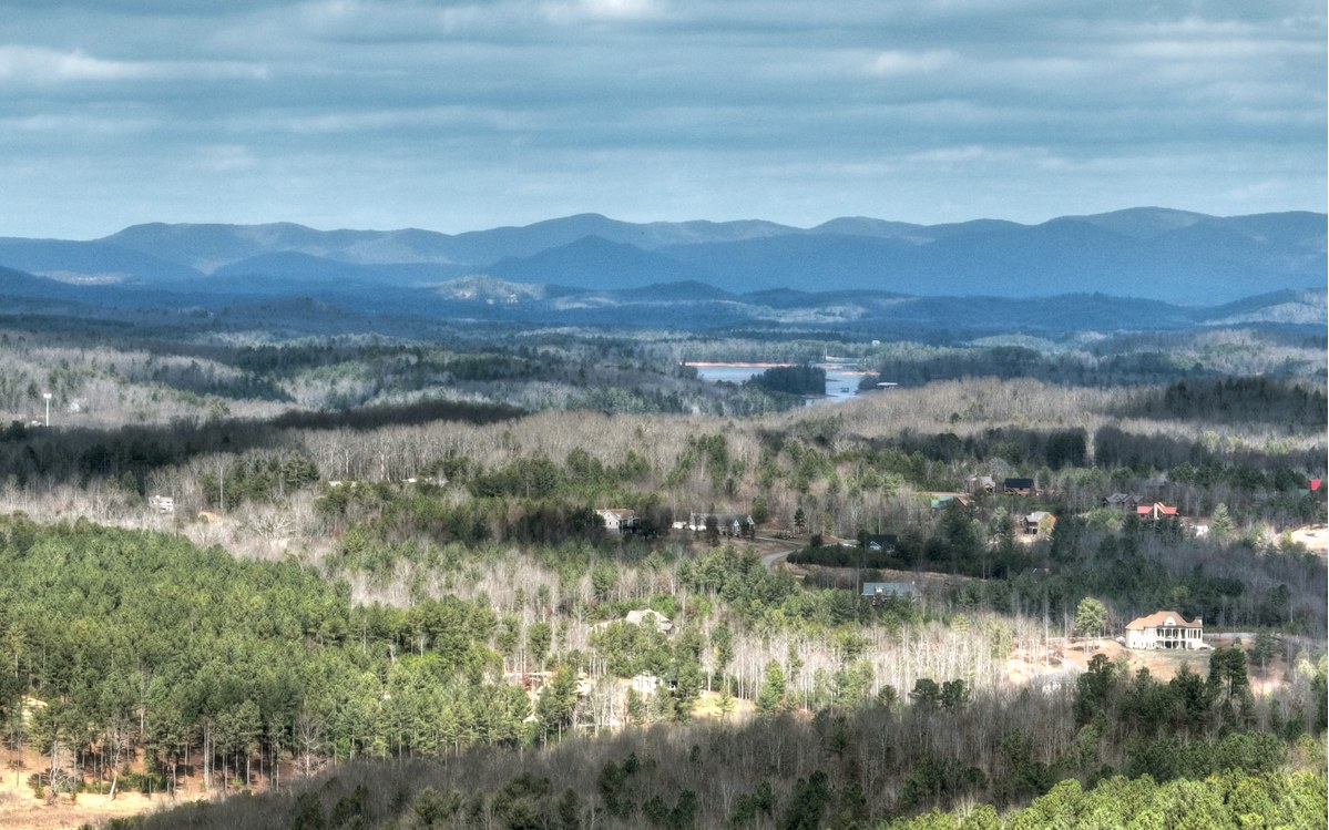 Gorgeous LONG RANGE 180 degree MOUNTAIN VIEWS! Located just minutes from Downtown Blairsville 15 minutes from Blue Ridge. Cul de sac end of the road privacy. Bring your plans and build your dream home. These two lots are gentle and would be easy to build on. Bring offers! Paved road access in an established community.