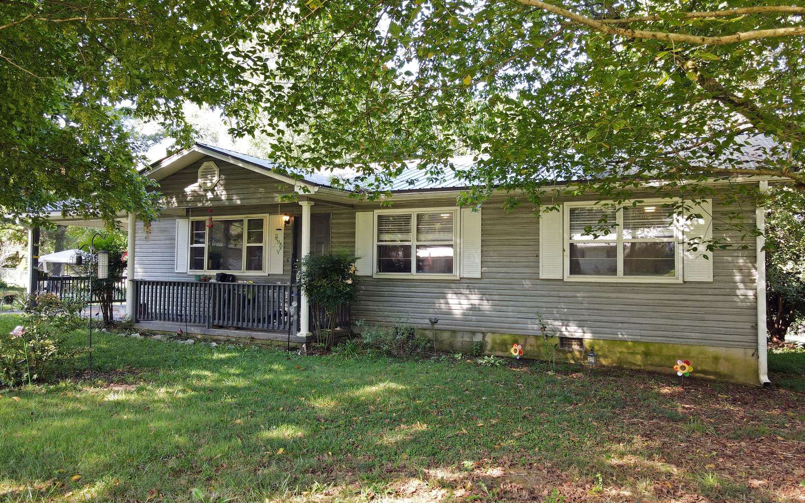 Ranch style home with carport all on one level with a BRAND new HVAC system. TENANT occupied but very easy to show. WHEN property goes under contract, a 45-day notice will be given to tenant to vacate the property. Very easy to work with and will not be an issue.