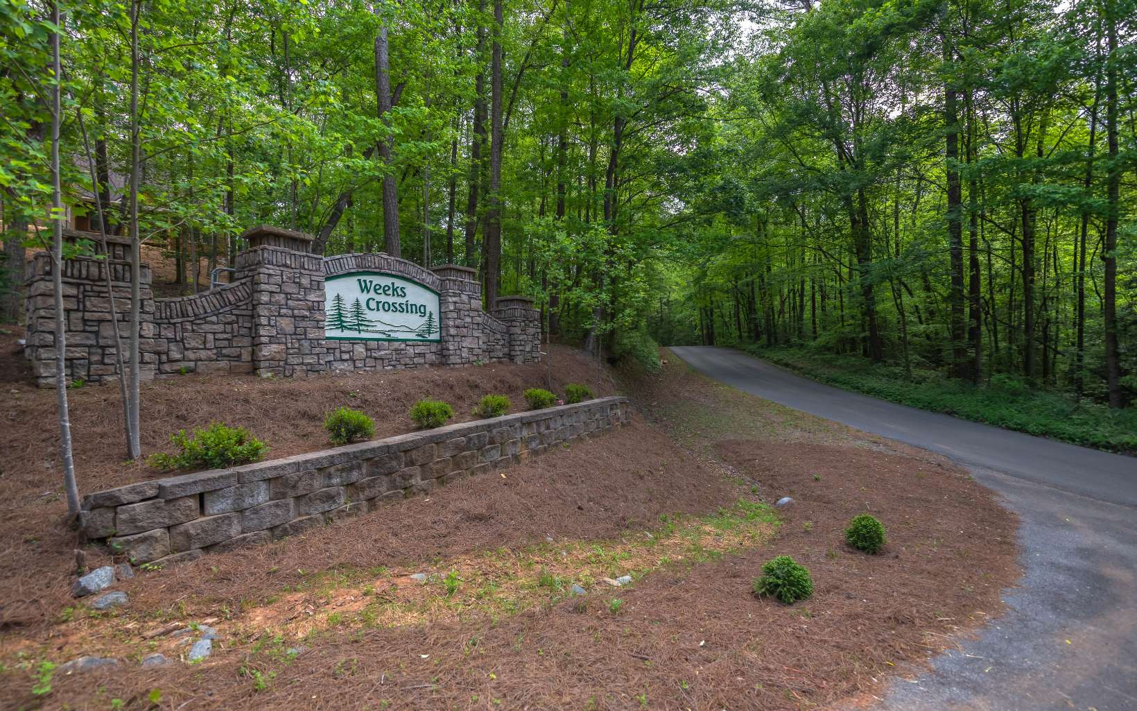 Come check this beautiful seasonal mountain view lot!!!! Less than 4 miles from town in the beautiful gated Weeks Crossing Subdivision, one of Ellijay's newest mountain community with fiber optic internet, paved roads, gated community. You will fall in love living here in the North Ga mountains with plenty of things to do.