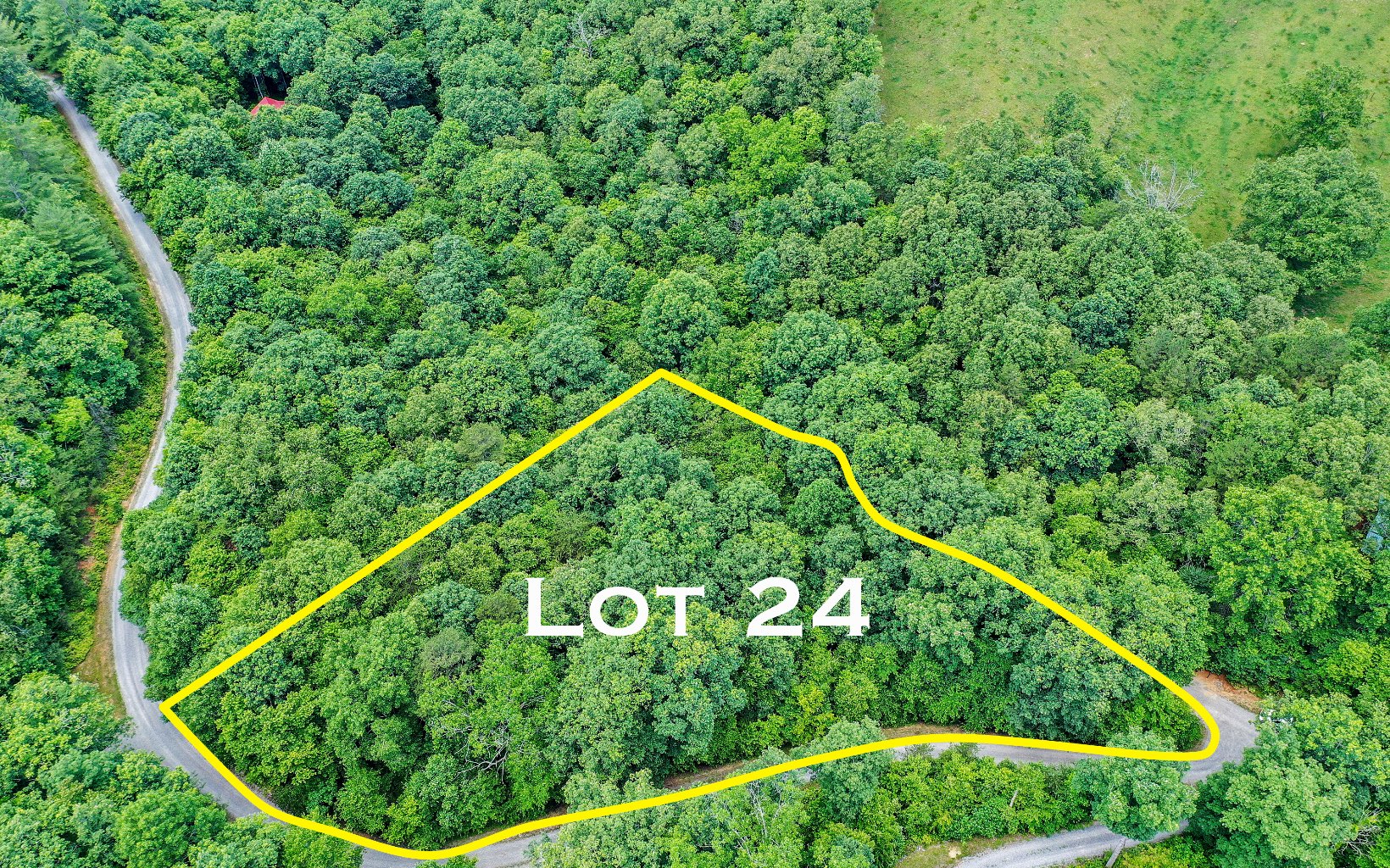 BEAUTIFUL large 2.25 acre BABBLING BROOK BUILDING LOT. Private Mountain Community with Community Water, Underground Power, Cable and High-speed internet available. Relax to the sound of a babbling brook running through the lot. Perfect Place to Build your Vacation or Full Time Home! ENJOY EVERYTHING NATURE HAS TO OFFER. Close to Whitewater Rafting, horse back riding, hiking and waterfalls. Ocoee River, tubing on the Toccoa River, Blue Ridge Lake & only minutes from the Cherokee National Forrest. Adjacent LOT 23 (1.16 acres) is for sale.