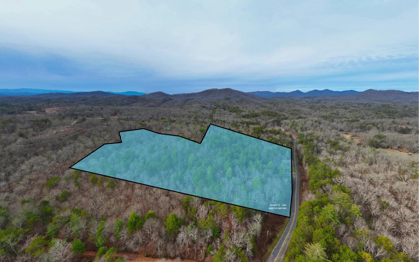 33.08 acres of gentle terrain & mature hardwoods with endless possibilities...development, complete privacy, compound - you name it, the options are yours! No restrictions! Electric available, road already in place. Soil work completed on small 5 acre tract (right side of driveway). Located centrally between Murphy, NC & Blue Ridge, GA!