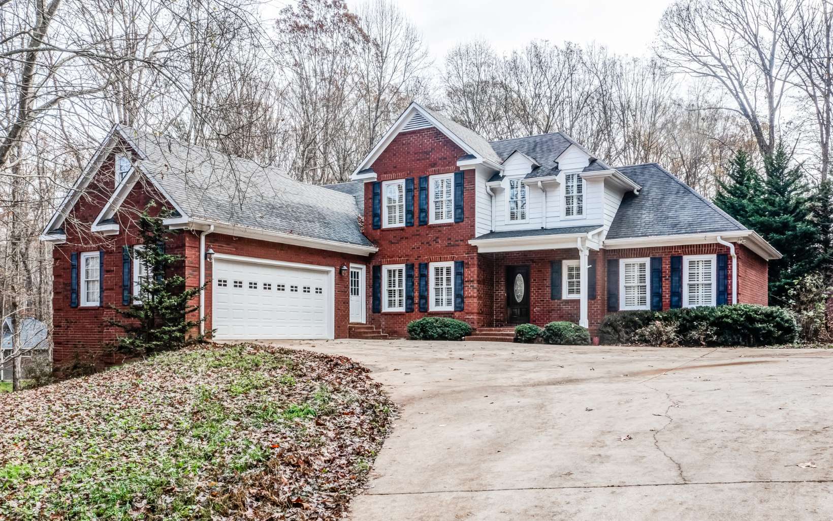 This thoughtfully designed home is in highly sought after gated Stegall Estates. This beautiful brick home has been lovingly maintained and is sure to impress! Main level has a formal dining room, large family room with a gas log fireplace, powder room, well appointed kitchen, with amazing prep space, a keeping room with the second of the three fireplaces in the home, and a screened in outdoor sitting area, over looking the fenced in back yard and the salt water pool. Upstairs you have three bedrooms, and a full bathroom, and downstairs, you have an expansive living room with that third fireplace and game room, complete with a pool table and bar area! The last and fifth bedroom is on this level and is large with a walk in closet and and a full bath as well on this level. There is also an enclosed work shop in the basement. From this level, you will access your salt water pool deck, fenced in back yard, and during the spring and summer the hydrangeas and rose bushes just come alive in all their fragrant glory! 130 Stegall Dr is a true gem, offering a beautiful silhouette, massive amounts of storage and room to spread out.