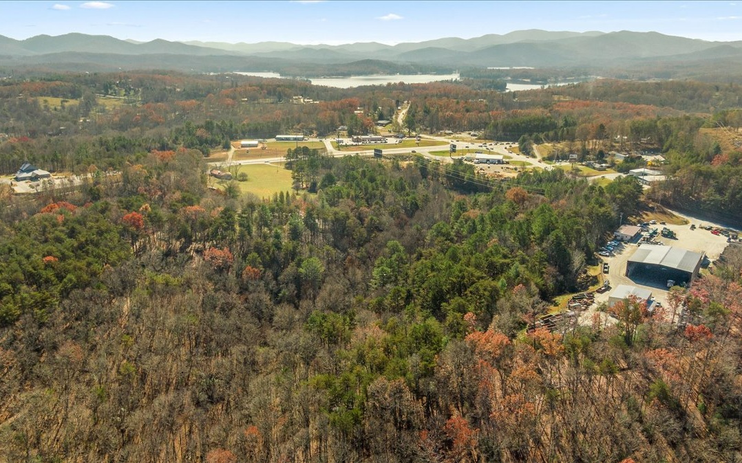 Commercial Potential! Total of 22 acres just off of Hwy 515! Nicely wooded acreage with access to city water, power, cable/internet. Just a few short minutes from downtown Blue Ridge and Lake Blue Ridge! Great visibility for Murphy, North Carolina Casino traffic.