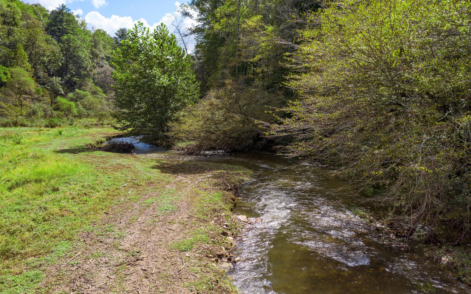 78.54 +/- Acres with Conasauga Creek frontage. Build your mountain retreat here. This property is entirely wooded with mature timber. Utilities: Power. 1221.9’ road frontage.